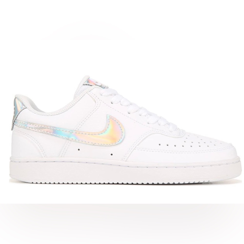 Nike Court Vision Sneakers White Size 9 - Picture 2 of 12